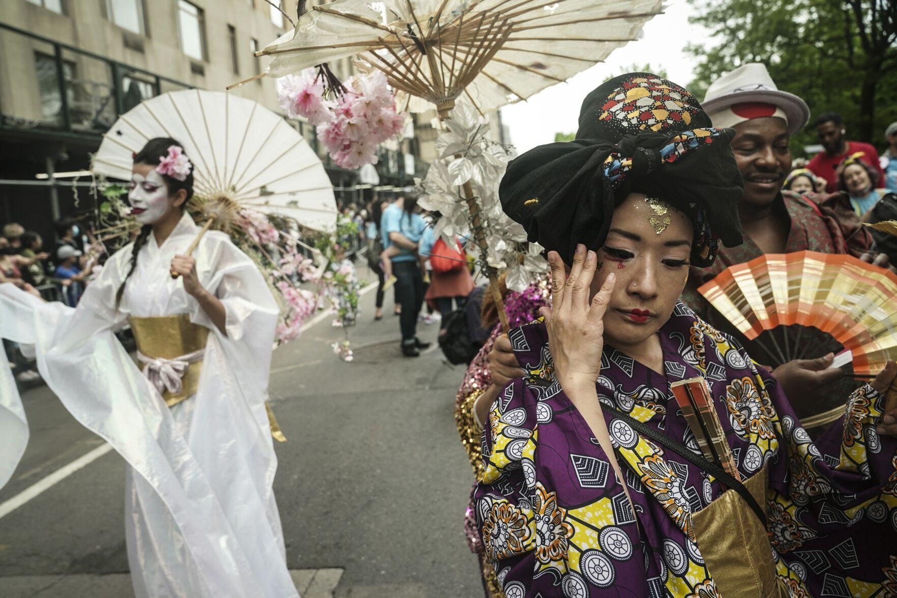 APTOPIX Japan Parade NYC
